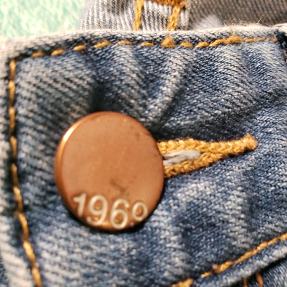 VTG GAP 1969 straight leg Jeans Sz 26 - Picture 5 of 7